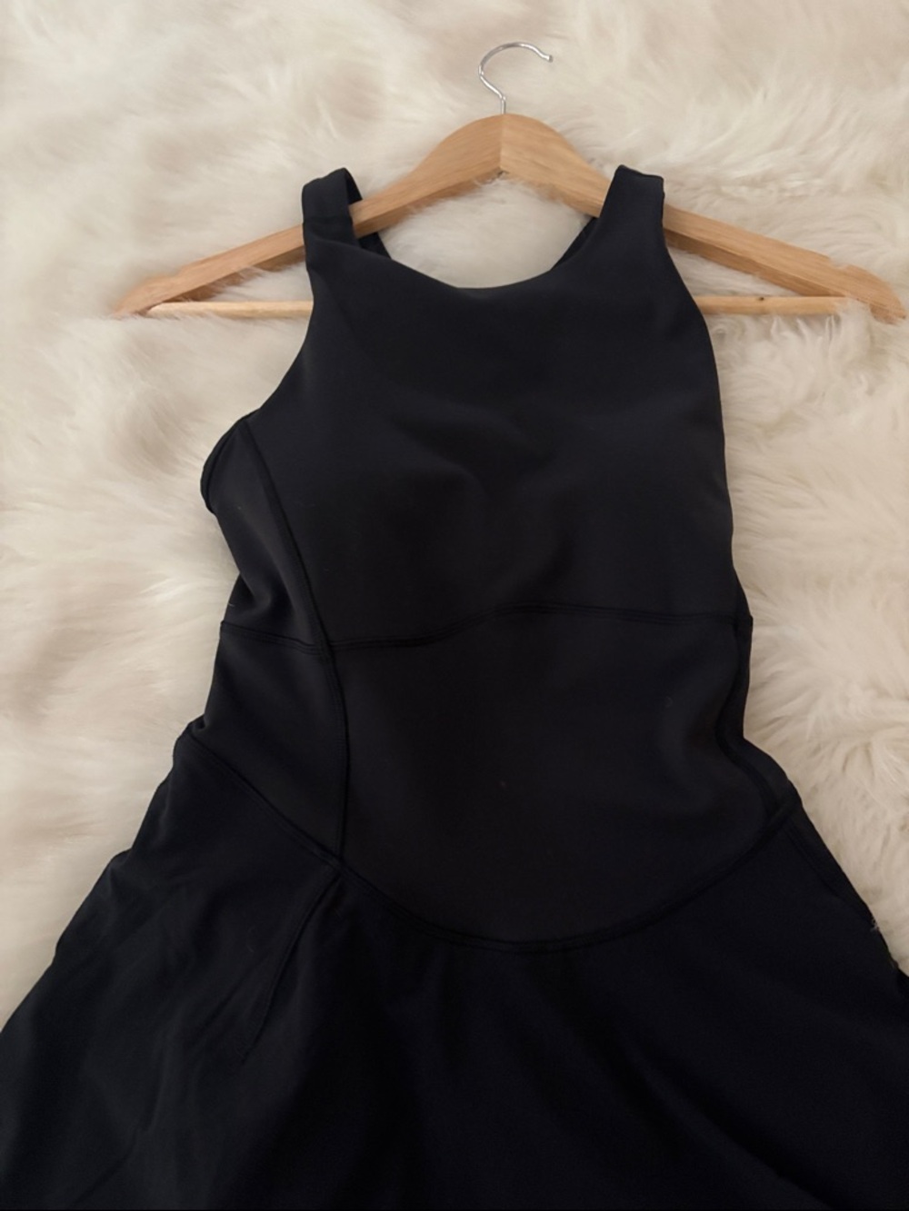 lululemon athletica Black High-Neck Racerback Mini Dress - Picture 3 of 5